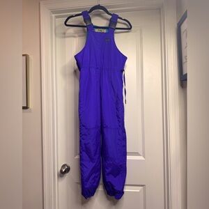 Purple Sleeveless Unisex Kids' Outerwear LL Bean Snowsuit